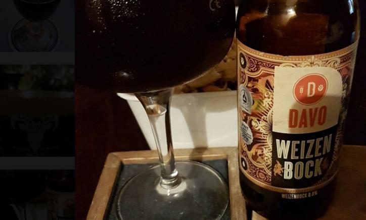 DAVO Weizenbock,  8,8% alcohol, DAVO Bieren